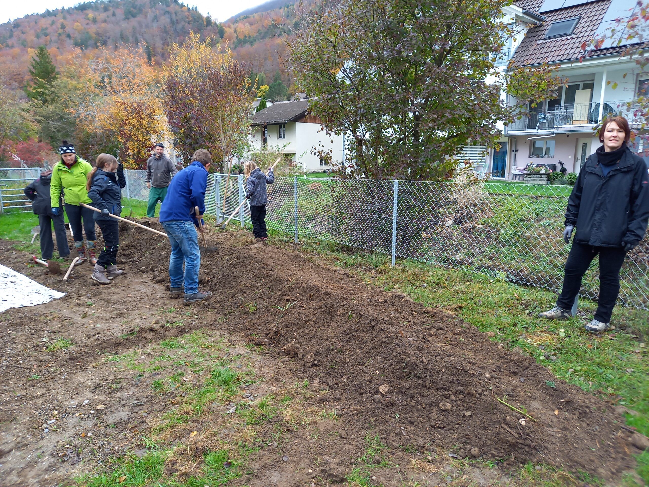Pflanzmorgen Schule Holderbank