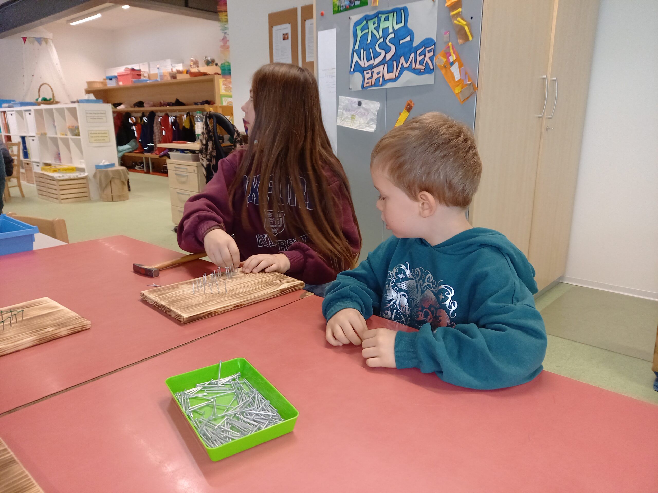 Basteln Schule Holderbank