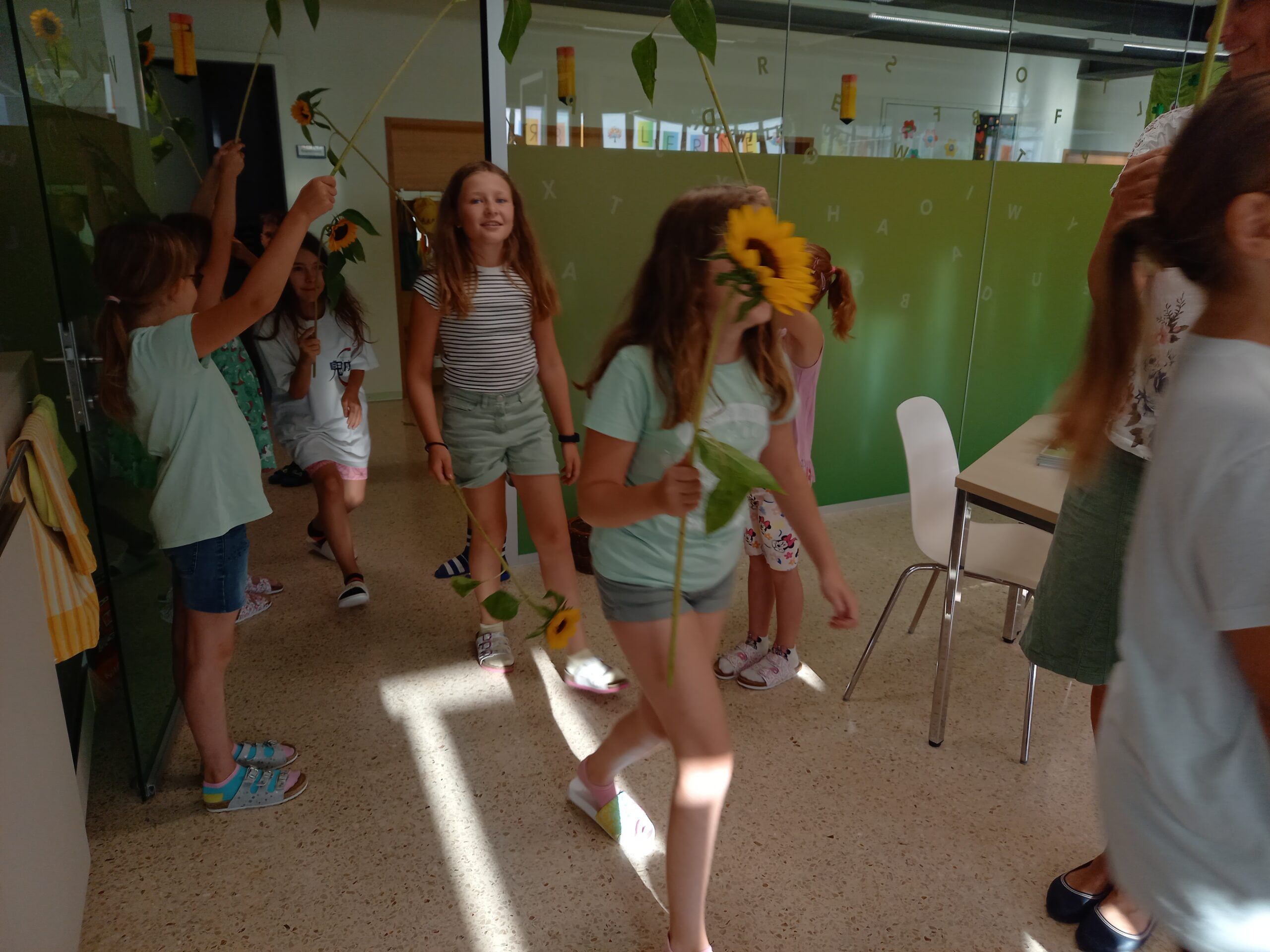 Schuljahresstart Holderbank