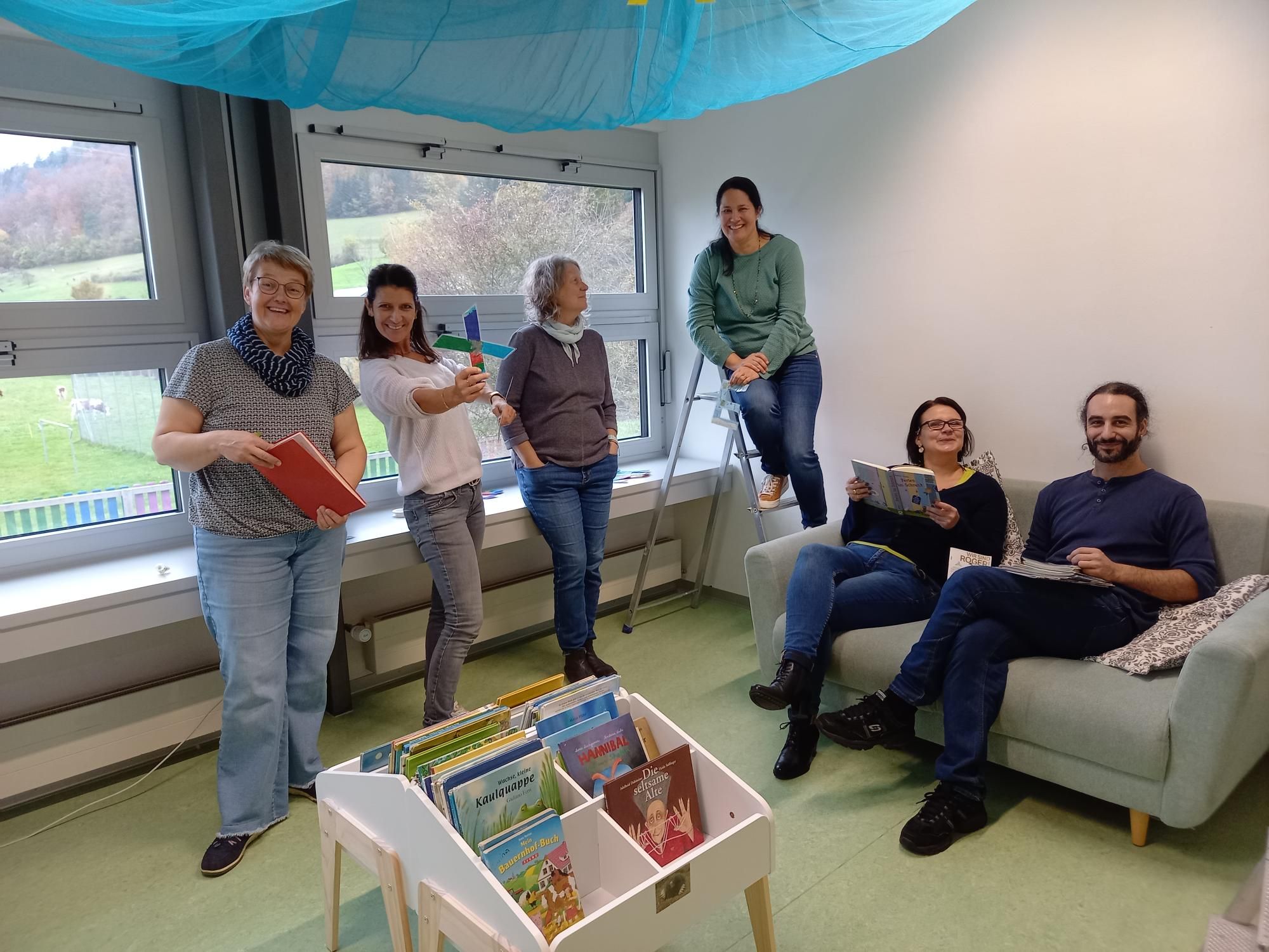 Bibliothek Schule Holderbank