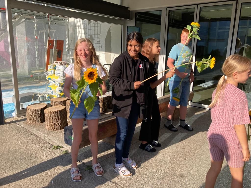 Schuljahres Start Schule Holderbank