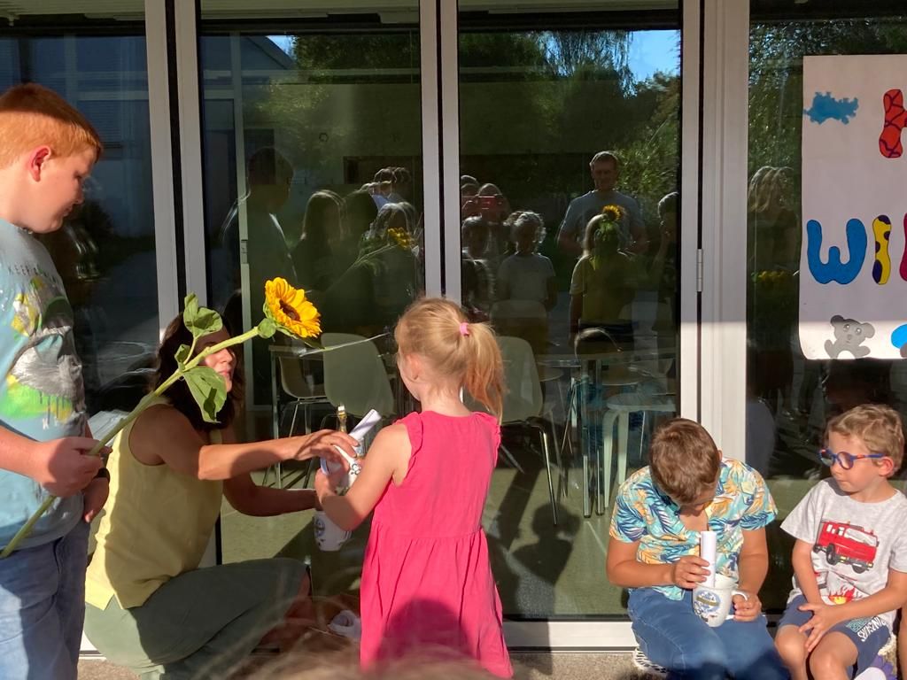 Schuljahres Start Schule Holderbank