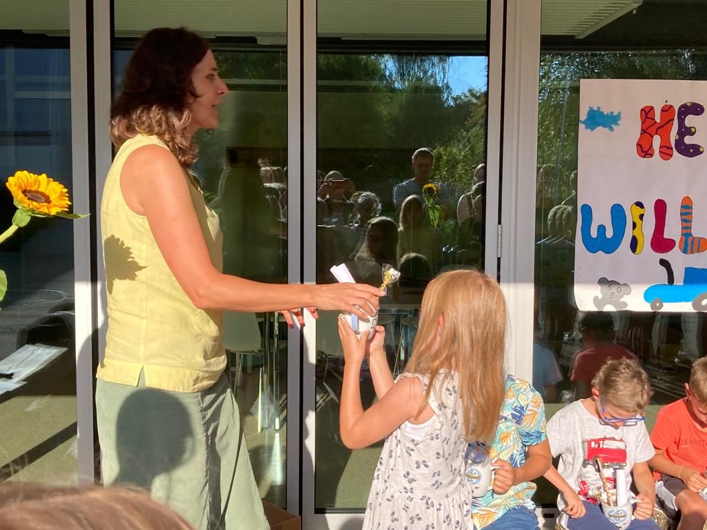 Schuljahres Start Schule Holderbank