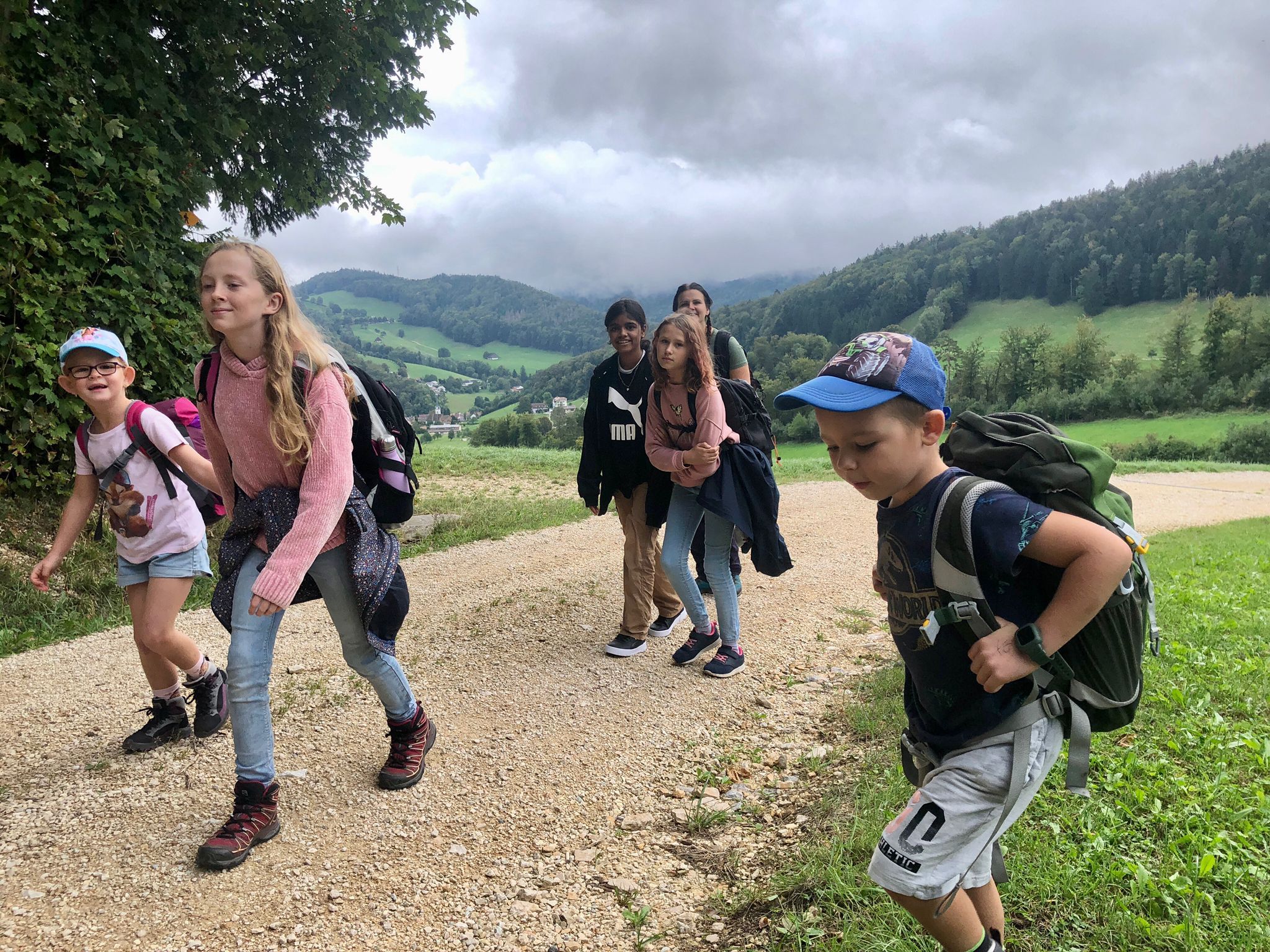 Herbstwanderung Schule Holderbank