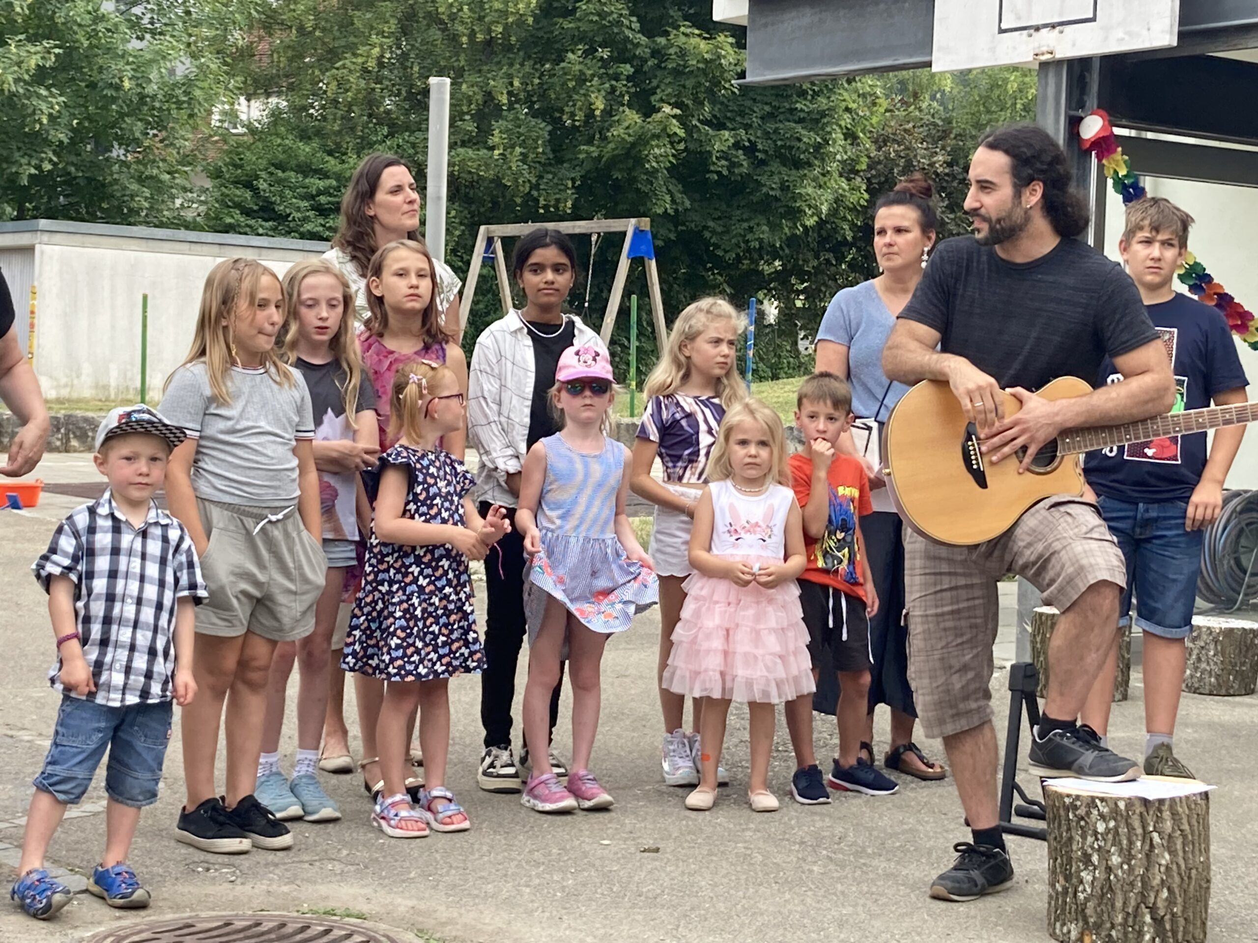 Schulschlussfest Schule Holderbank