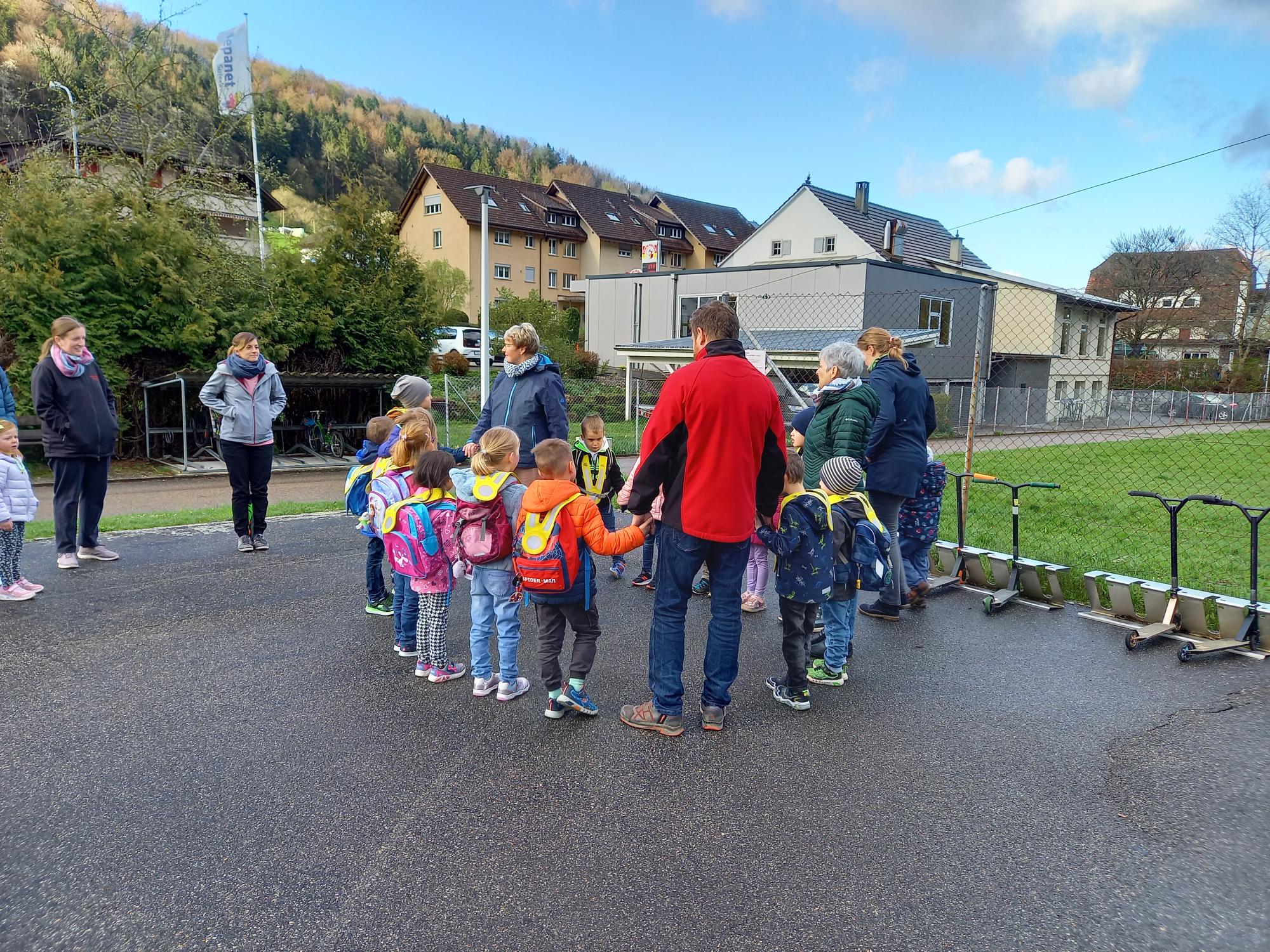 Willkommen Kindergarten Primarschule Holderbank