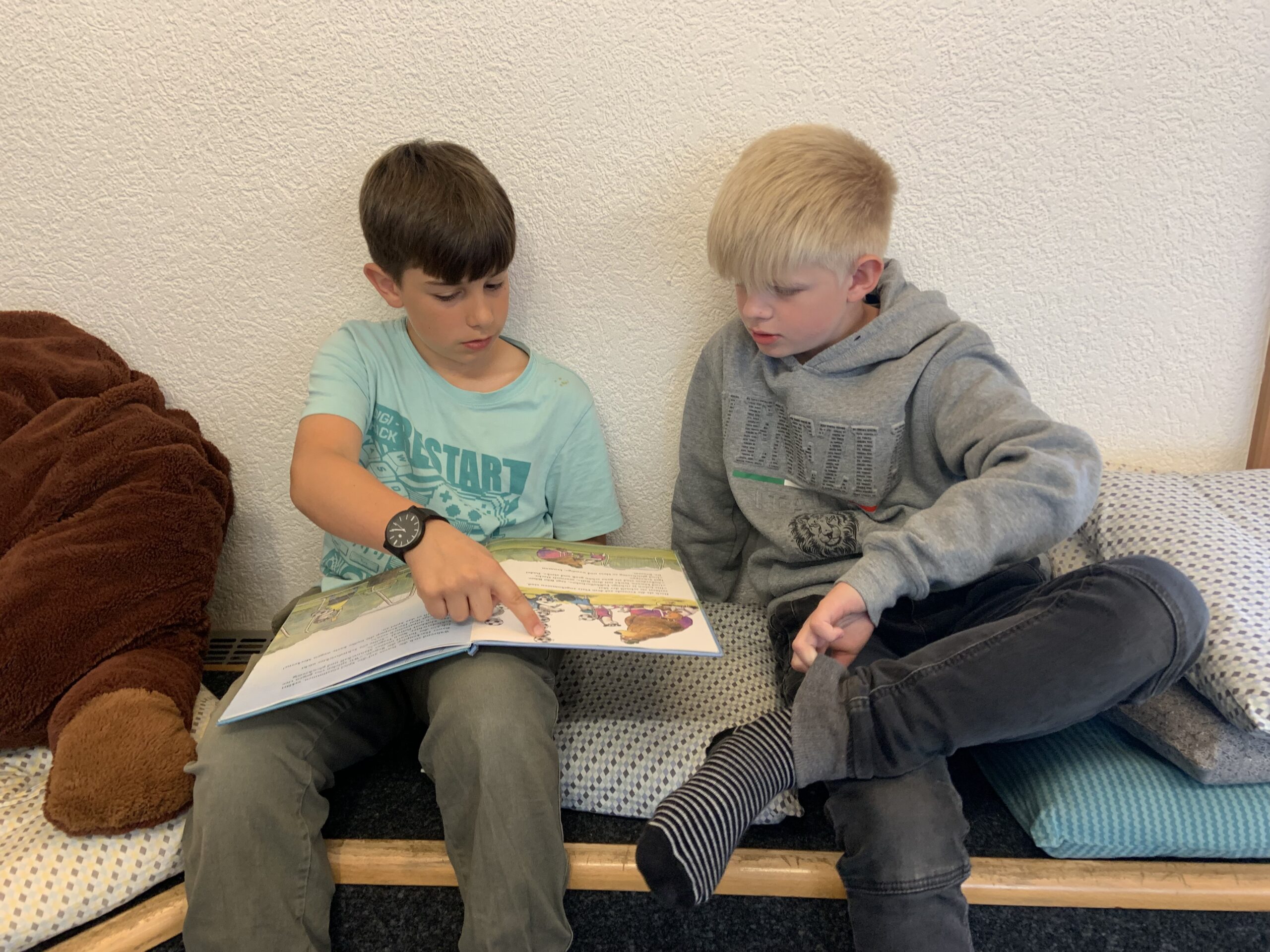 Leseprojekt Primarschule Holderbank