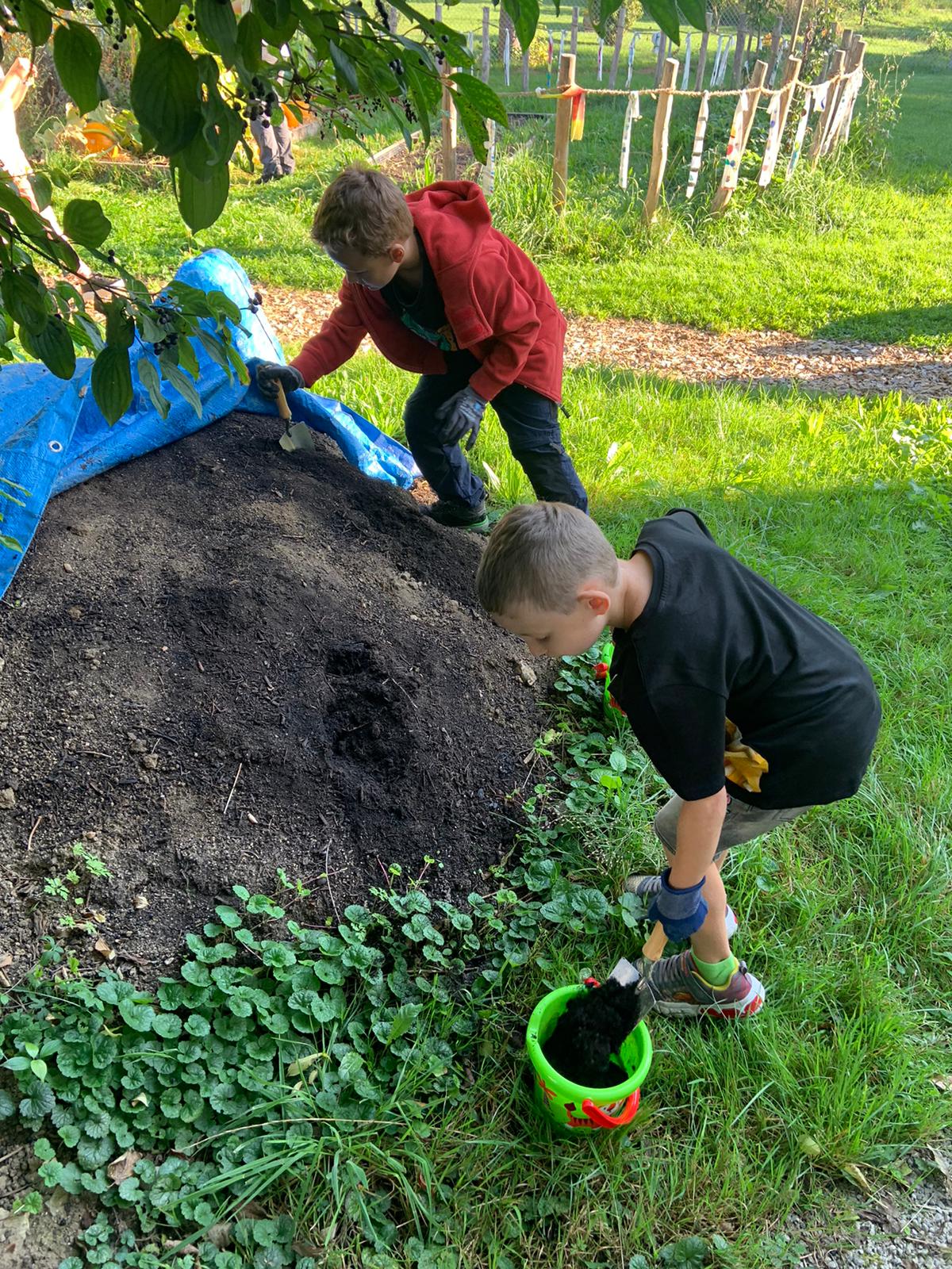 Gartenmorgen 1.-3. Klasse Primarschule Holderbank